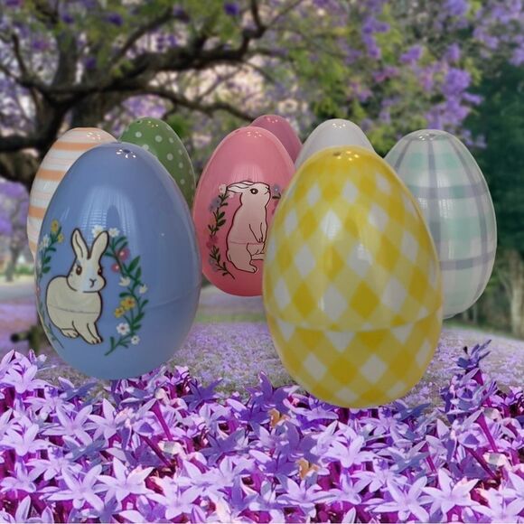 DECORATIVE EASTER EGGS, set of 8 - Picture 3 of 13